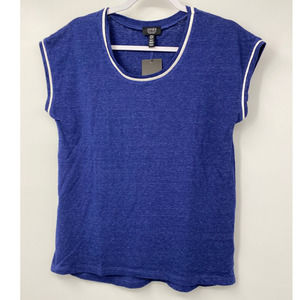 Jones New York Signature Women's Blue T-shirt NEW Size Small